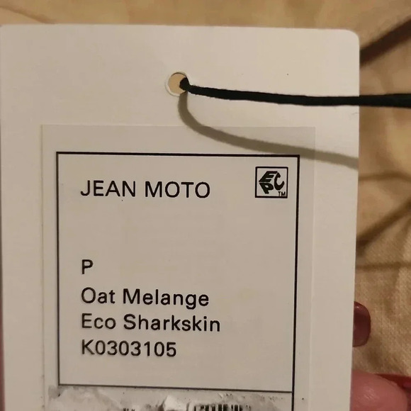 THEORY LINEN BLEND MOTO JACKET - Picture 5 of 6